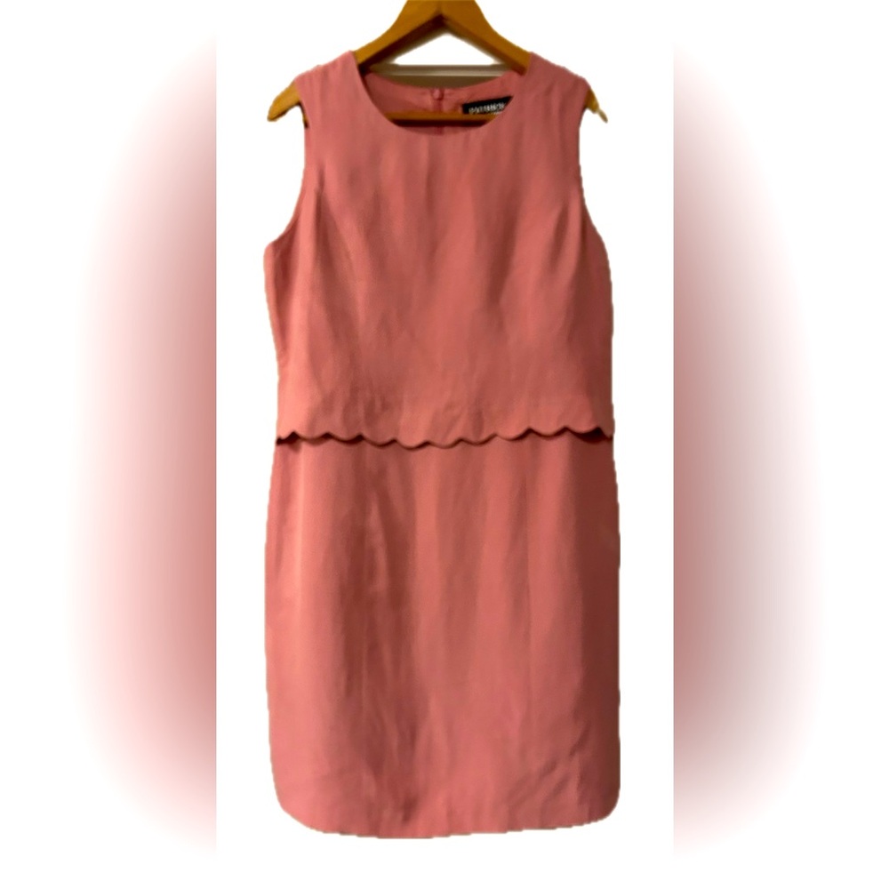 Patrick Collection Silk/Linen Dress. Size 14.